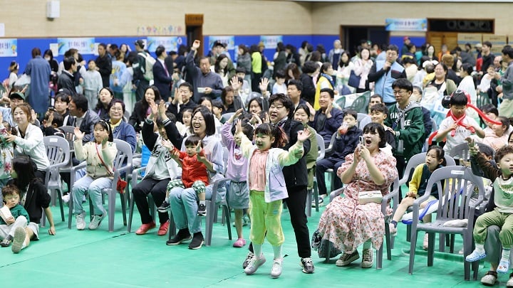 ▲제27회 청자골 어린이 한마당ⓒ강진군