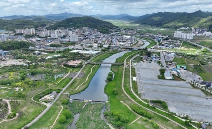 사진 : 함평천 전경
