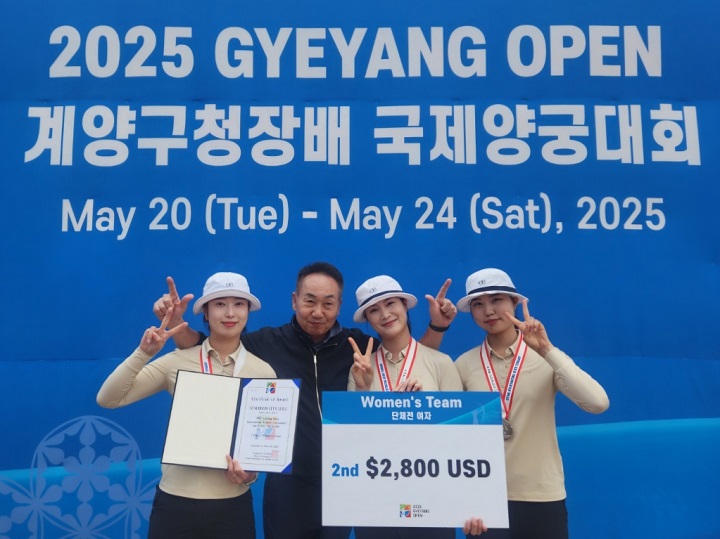 왼쪽부터) 유시현, 임동일 감독, 이은경, 남수현 ⓒ순천시