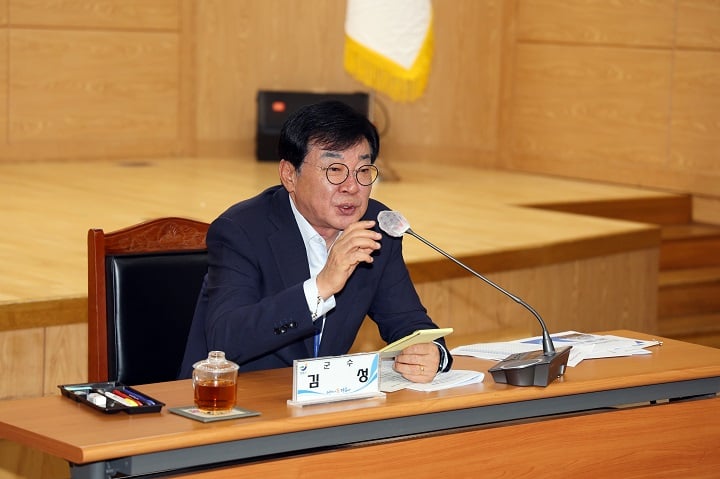 ▲김성 장흥군수