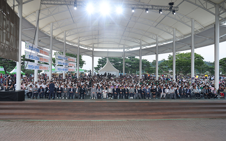 무안연꽃축제 주무대 ⓒ무안군