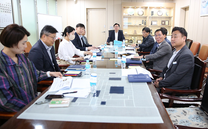 나주문화재단 명칭변경 및 로고 제작 관련 회의 ⓒ나주문화재단