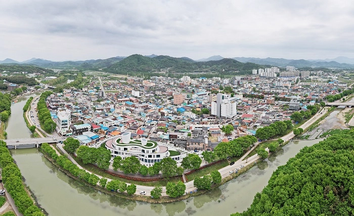 ▲담양읍 전경/ 담양군