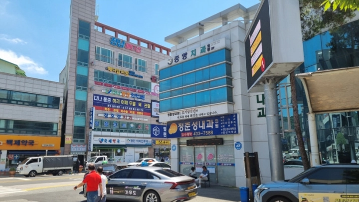 노동약자 쉼터 조성 예정지 강진터미널 전경