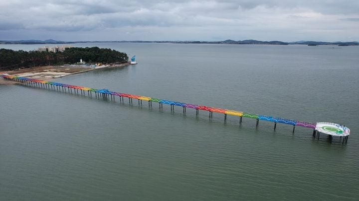 돌머리 해수욕장 전경 ⓒ함평군