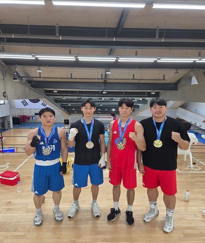 ▲왼쪽부터 유기헌 한영훈 신범호 김지웅 선수