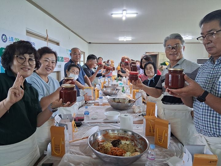 바이오발효 조청 고추장 실습 ⓒ강진군