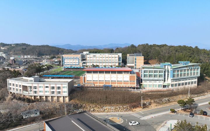 보성고등학교 전경