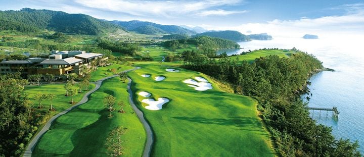 LPGA개최지(파인비치CC) ⓒ전라남도