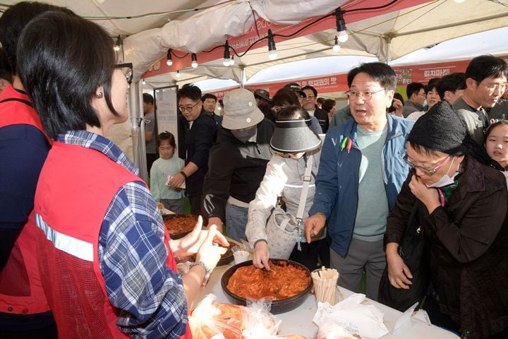 지난해 개회된 광주김치축제 ⓒ광주광역시