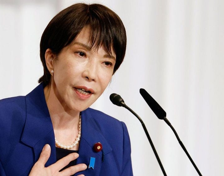 ▲일본 자민당 총재선거에 출마한 다카이치 사나에 전 경제안보담당상 (출처 : SNS)