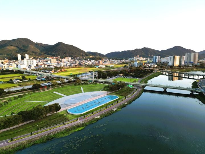 황룡정원 전경 ⓒ장성군