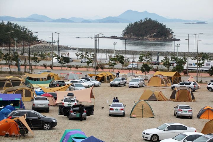 오시아노 캠핑장 ⓒ해남군