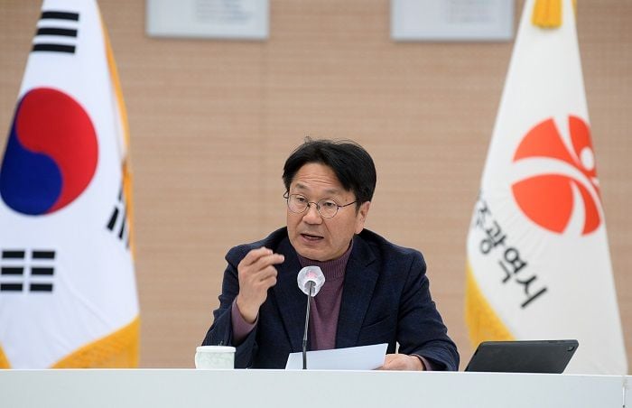 “AI 산업 중심은 광주” 강기정, 국가AI컴퓨팅센터 유치 명분 재확인