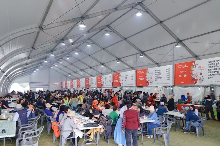 해남미남축제 미남푸드관 ⓒ해남군