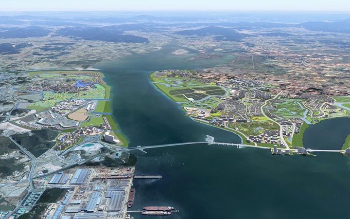 솔라시도 기업도시 조감도 ⓒ해남군