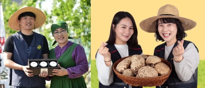 농촌진흥청장상을 수상한 들새암울타리농장과 참솔고농장 ⓒ무안군