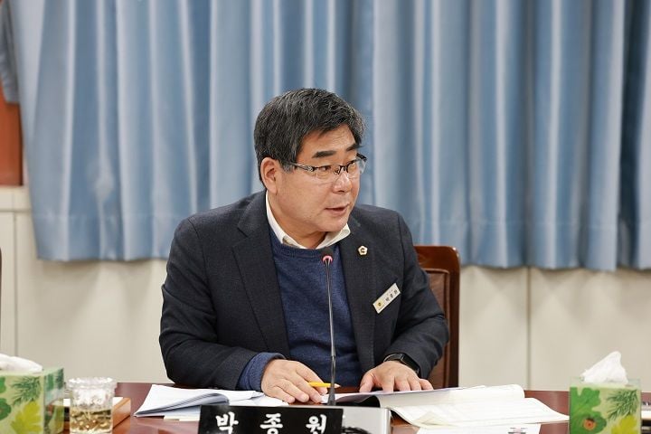 전남도의회 박종원 의원이 지반침하 사전예방을 위한 ‘지반탐사 지원사업’의 실효성 강화를 주문했다.