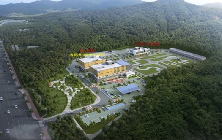 광주 운전면허시험장 조성사업 조감도