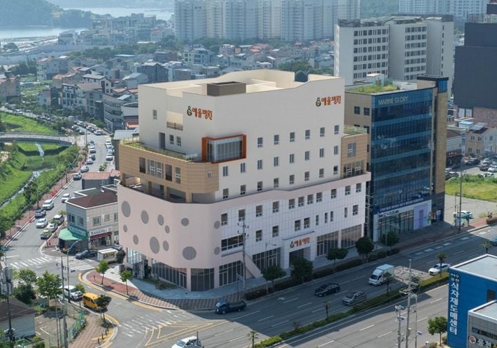전남 공공산후조리원 8호점이 조성되는 예울병원 전경 ⓒ여수시