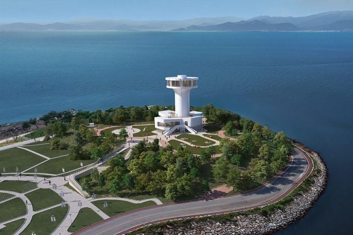 고흥군이 고흥만 지구에 ‘선셋가든 관광경관 명소화 사업’을 본격 추진한다./고흥지구 선셋가든 조감도