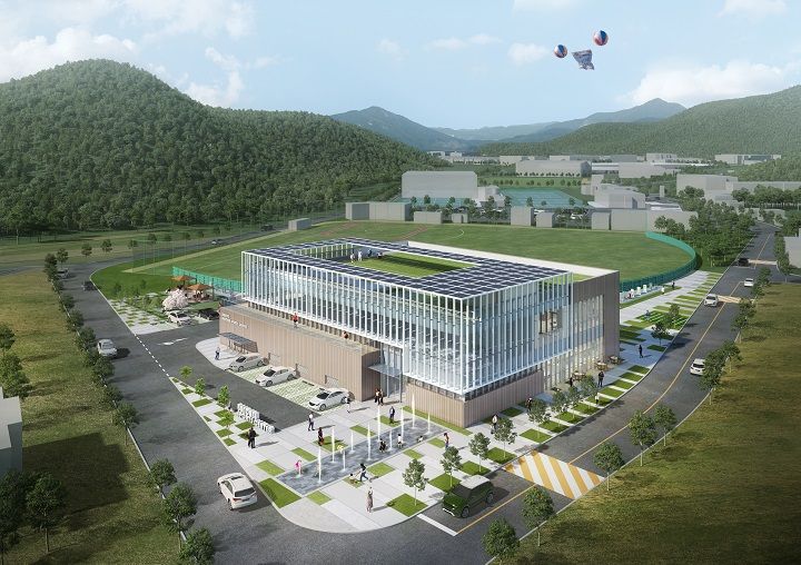 반다비 체육센터 건립 사업 조감도