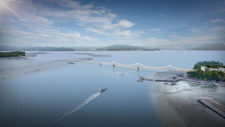 보성벌교갯벌 생태탐방로드 조성사업 3구간 조감도 (장암~해도 다리) ⓒ보성군