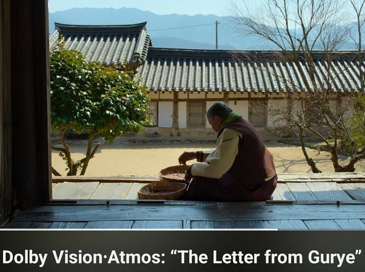 '돌비'(Dolby)에서 제작해 유튜브에 공개한 '구례에서 온 편지' 영상 캡쳐 ⓒ서경덕 교수
