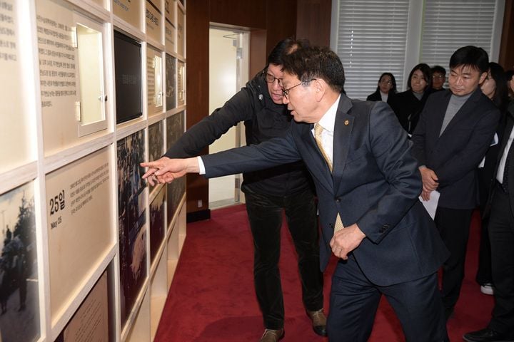 강기정 시장, 옛 전남도청 복원 현장 방문 ⓒ광주광역시