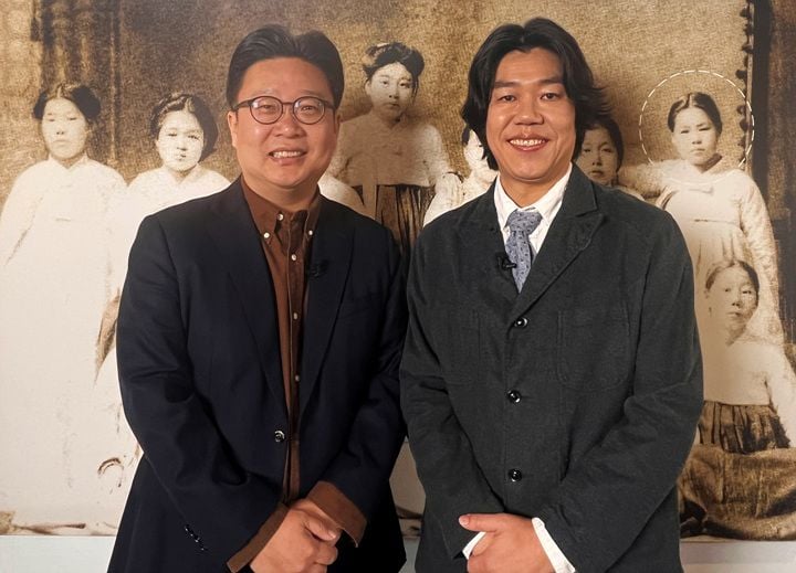 이번 영상을 함께 제작한 서경덕 교수 싱어송라이터 이상순 ⓒ서경덕 교수