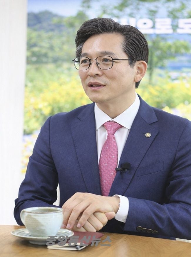 우승희 군수는 4년 성과를 바탕으로 자립형 지역 성장 전략을 제시했다.  