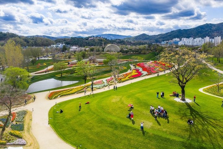  순천만국가정원 노을정원 ⓒ순천시