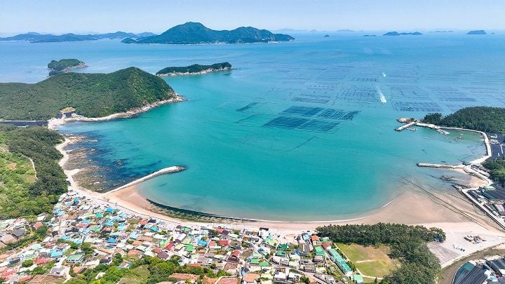 사업 대상지 신지면 동고리 전경 완도군 제공