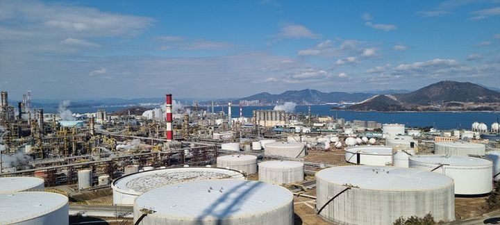 여수국가산단 전경 ⓒ여수시