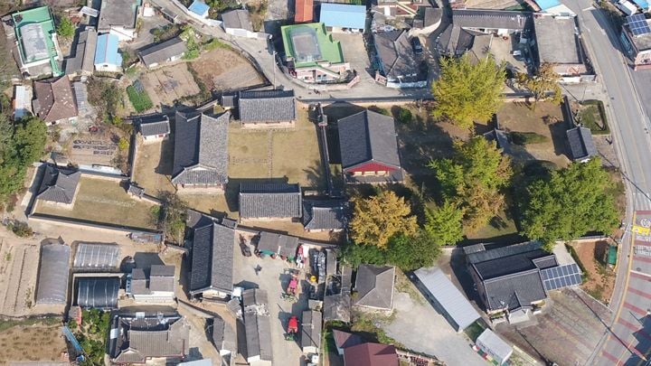 함평향교 항공사진 ⓒ함평군