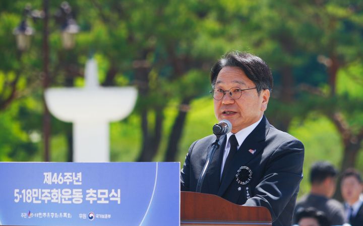강기정 시장 "5·18 헌법 수록 끝까지 해내겠다"
