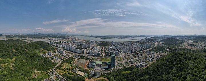 남악 신도시 전경 ⓒ무안군