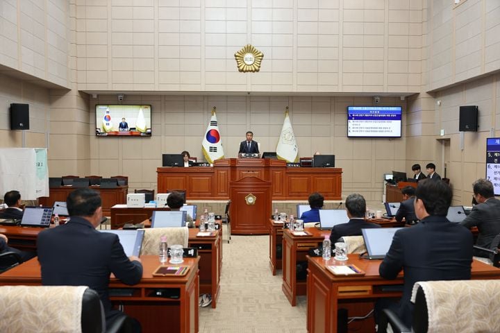 제10대 고흥군의회 제345회 임시회 본회의