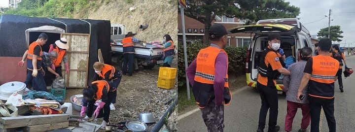 무안군 청계면 의용소방대가 9월 10일까지 관내 폭염 취약지역을 대상으로 종합 안전 관리 활동을 실시한다