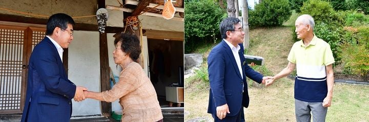 박종원 담양군수가 제81주년 광복절을 맞아 독립유공자 유족 6가구를 방문해 위문금을 전달했다. 보훈단체장 간담회를 개최하며 유족 예우와 지원 강화를 약속했다.