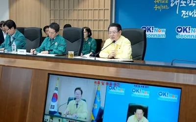 김영록 지사, 지방하천 국가 지원 확대 건의