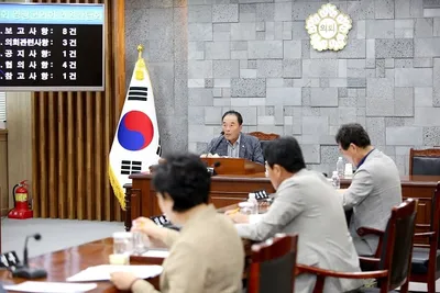 영광군의회, 제20회 의원간담회 개최