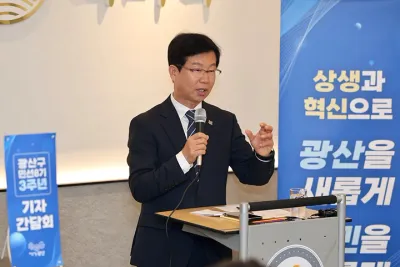 박병규 광산구청장 “시민 주인 혁신 기틀..지속가능 정책 선도”