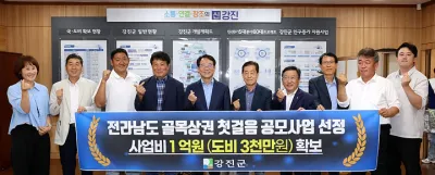 강진읍 서문회관 일대 '골목상권 활성화' 본격 착수