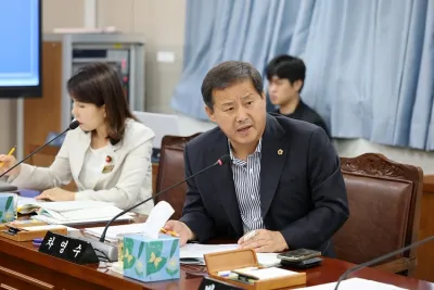 영산강 하굿둑 개방 촉구! 차영수 도의원, "생명의 물길 회복 시급"