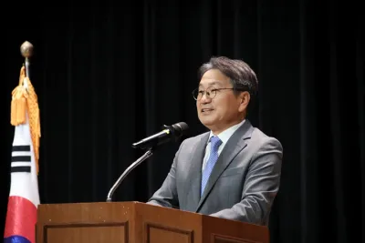 강기정 시장, 5·18기념재단 이사장 이·취임식 참석