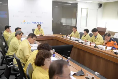 강기정 광주시장, 집중호우 피해 대응 정부 협조 요청