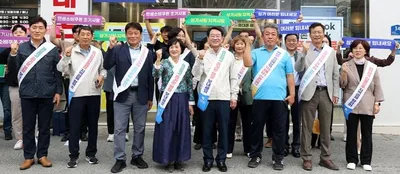 강진원 강진군수, 전통시장 소상공인과 '소통'