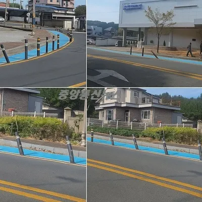 “10억짜리 자전거도로가 사고 유발?” 영암읍 도로 설계 부실 논란