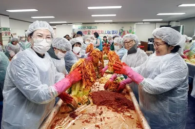 따뜻한 겨울 만들기, 북구 곳곳에서 김장 나눔 릴레이